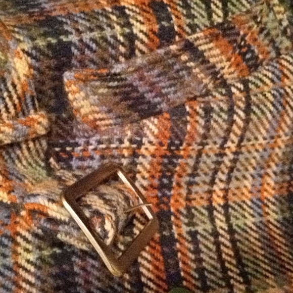 Smart Set Plaid Coat Size M - Picture 5 of 9